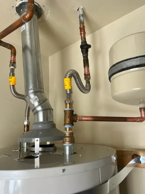 Water heater installation and plumbing repair in Fontana